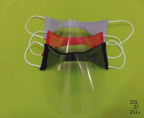 Mini przyłbice / pół maska 10szt. Mini przyłbice / pół maska 10szt.
