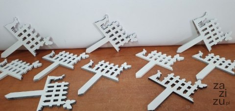Ozdobny pik mini 10szt DOMEK,KLATKA 3304 Ozdobny pik mini 10szt DOMEK,KLATKA 3304