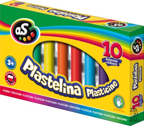 Plastelina 10szt ''AS'' Plastelina 10szt ''AS''
