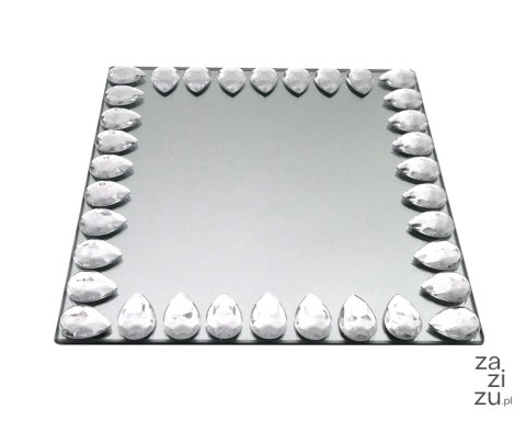 Podstawka kwadratowa LUSTRO 20x20x1cm Podstawka kwadratowa LUSTRO 20x20x1cm
