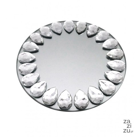 Podstawka okrągła LUSTRO śr:15x1cm HTRJ4364 Podstawka okrągła LUSTRO śr:15x1cm HTRJ4364