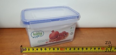 Pojemnik 4szt zamykany 0,7l prostokąt SAVER HOB021467 Pojemnik 4szt zamykany 0,7l prostokąt SAVER HOB021467