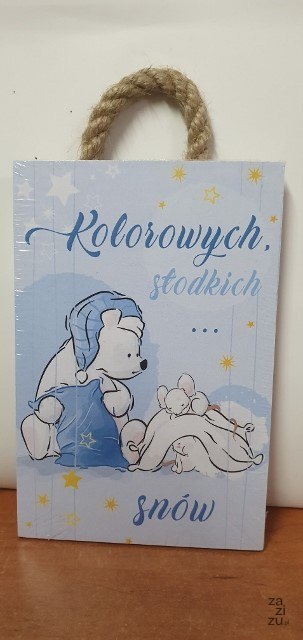 Tabliczka/obraz do zawieszenia 10x15 KOLOROWYCH ,SŁODKICH SNÓW Tabliczka/obraz do zawieszenia 10x15 KOLOROWYCH ,SŁODKICH SNÓW