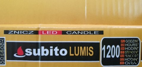 Wkład do zniczy led 12szt. FIOLETOWY SUBITO 1200godzin 2R6 ZE-SL Wkład do zniczy led 12szt. FIOLETOWY SUBITO 1200godzin 2R6 ZE-SL
