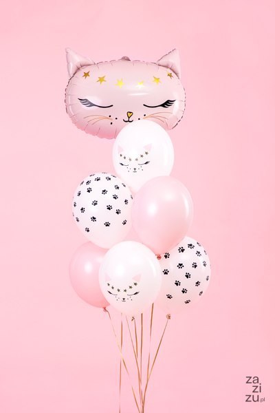 Balony 30cm, Kotek, mix 6szt. SB14P-306-000-6 Balony 30cm, Kotek, mix 6szt. SB14P-306-000-6