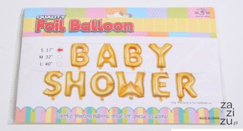 Balony " BABY SHOWER" 43 cm Balony " BABY SHOWER" 43 cm