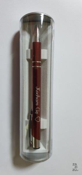 Długopis w etui z napisem " Kocham Cię " Długopis w etui z napisem " Kocham Cię "