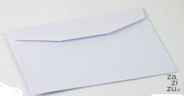 Koperty metalizowane perłowe białe 165 x 115 mm - 50szt