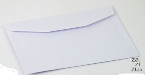 Koperty metalizowane perłowe białe 165 x 115 mm - 50szt Koperty metalizowane perłowe białe 165 x 115 mm - 50szt