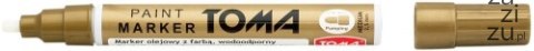 Marker olejowy 4szt. TOMA do malowania STALI,GUMY,DREWNA,PLASTIKU I SZKŁA-ZŁOTY Marker olejowy 4szt. TOMA do malowania STALI,GUMY,DREWNA,PLASTIKU I SZKŁA-ZŁOTY