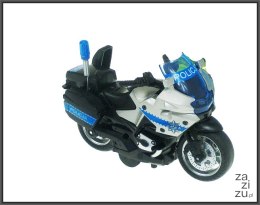 Motocykl policja 13 cm światło dźwięk napęd
