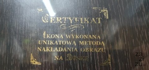 Obraz ikona 25x18 MATKA BOSKA CZĘSTOCHOWSKA Obraz ikona 25x18 MATKA BOSKA CZĘSTOCHOWSKA