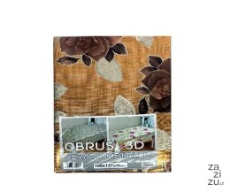 Obrus cerata metalizowany 3D 100X137