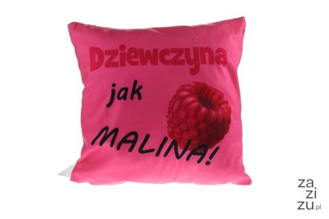 Poduszka 40x40 - DZIEWCZYNA JAK MALINA SN49046-45P Poduszka 40x40 - DZIEWCZYNA JAK MALINA SN49046-45P