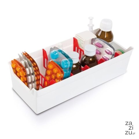 Pojemnik na leki z przegrodami plastikowy Branq Med Pojemnik na leki z przegrodami plastikowy Branq Med