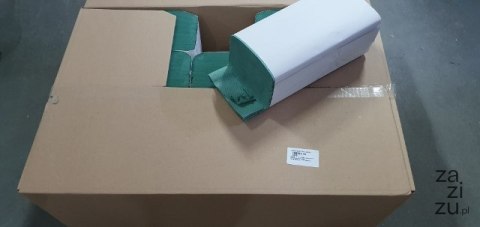 Ręcznik papierowy ZZ a'200x20kpl ZIELONY Ręcznik papierowy ZZ a'200x20kpl ZIELONY