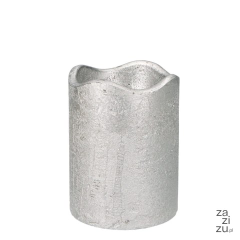 Świeca 10szt. woskowa led srebrna/złota 7x9cm Świeca 10szt. woskowa led srebrna/złota 7x9cm