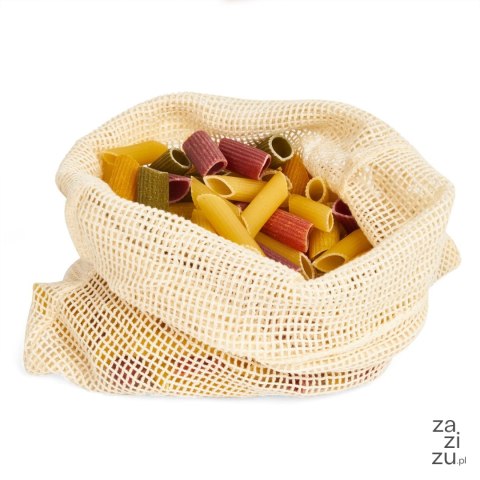 Woreczki bawełniane No Waste 6 szt. różne rozmiary Woreczki bawełniane No Waste 6 szt. różne rozmiary
