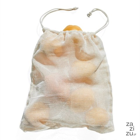 Woreczki bawełniane No Waste 6 szt. różne rozmiary Woreczki bawełniane No Waste 6 szt. różne rozmiary