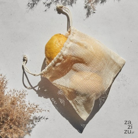 Woreczki bawełniane No Waste 6 szt. różne rozmiary Woreczki bawełniane No Waste 6 szt. różne rozmiary