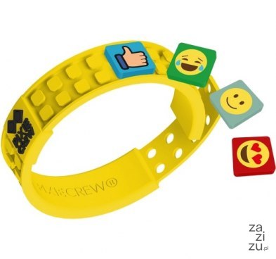 BRANSOLETKA SILIKONOWA PIXIE CREW ŻÓŁTE EMOJI /40 PXX-02-53 BRANSOLETKA SILIKONOWA PIXIE CREW ŻÓŁTE EMOJI /40 PXX-02-53