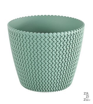 Doniczka SPLOFY 22 x 18 cm - szałwia Doniczka SPLOFY 22 x 18 cm - szałwia