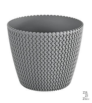 Doniczka SPLOFY 22x18 cm - szary kamienny Doniczka SPLOFY 22x18 cm - szary kamienny