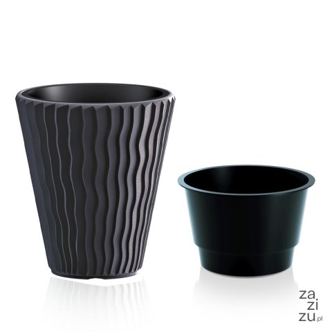 Doniczka Sandy 35x38cm - Antracyt Doniczka Sandy 35x38cm - Antracyt