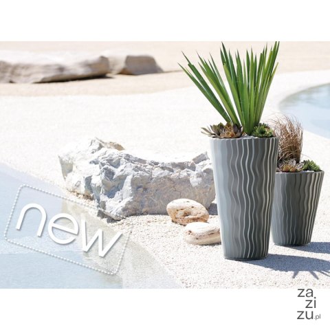 Doniczka Sandy 35x38cm - Antracyt Doniczka Sandy 35x38cm - Antracyt