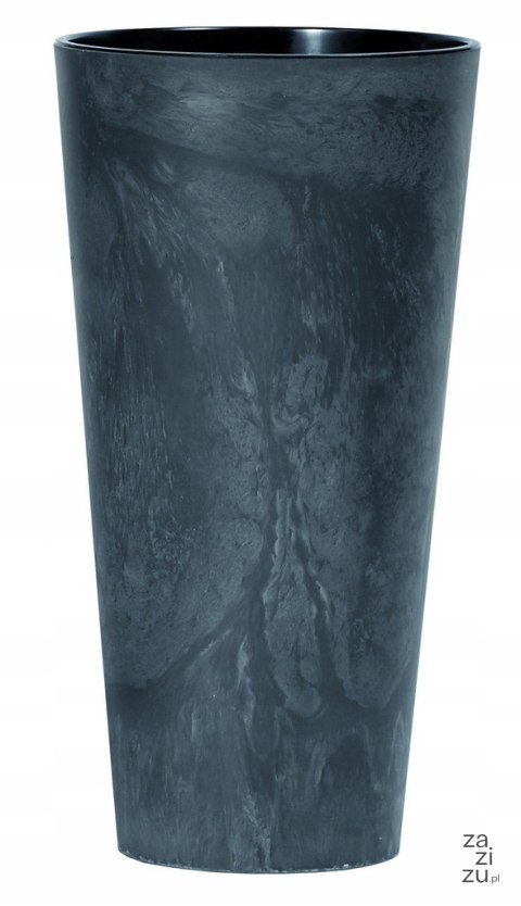 Doniczka wysoka Effect Tubus + wkład Antracyt 38cm | DTUS200E Doniczka wysoka Effect Tubus + wkład Antracyt 38cm | DTUS200E