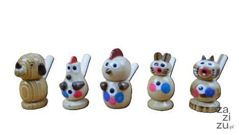 Gwizdek 5szt. drewniany ok.8 cm. | P692 Gwizdek 5szt. drewniany ok.8 cm. | P692