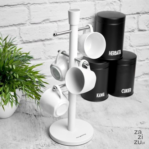 Komplet 3 pojemników Konighoffer Concept Kawa Herbata Cukier czarny Komplet 3 pojemników Konighoffer Concept Kawa Herbata Cukier czarny