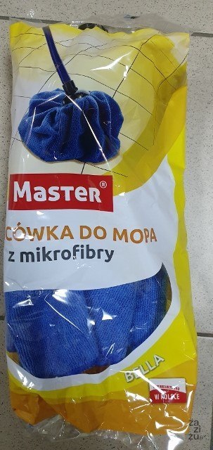 Końcówka do mopa sukienka z mikrofibry BELLA S083 Końcówka do mopa sukienka z mikrofibry BELLA S083