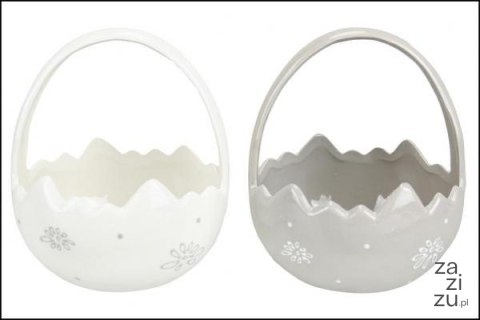 Koszyk 2szt ceramiczny 15 x 15 x 15cm Koszyk 2szt ceramiczny 15 x 15 x 15cm