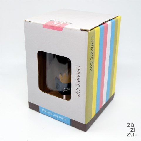 Kubek szklany + pokrywka + łyżeczka | 703-1004 Kubek szklany + pokrywka + łyżeczka | 703-1004