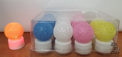 Lampki na baterie Led 12szt. COTTON BALLS Lampki na baterie Led 12szt. COTTON BALLS
