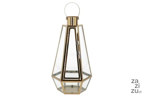 Latarnia metalowa 17x7x15,3x31cm Latarnia metalowa 17x7x15,3x31cm