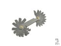 Miernik gwintu- Gwintomierz 24cz. M0.25-6mm G02737