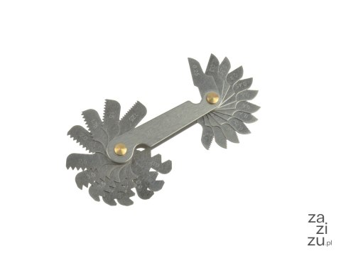 Miernik gwintu- Gwintomierz 24cz. M0.25-6mm G02737 Miernik gwintu- Gwintomierz 24cz. M0.25-6mm G02737