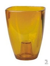Osłonka do storczyka 15 cm transparentna żółta Osłonka do storczyka 15 cm transparentna żółta