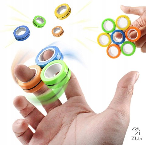 Pierścienie magnetyczne odstresowujące FIDGET SPINNER Pierścienie magnetyczne odstresowujące FIDGET SPINNER