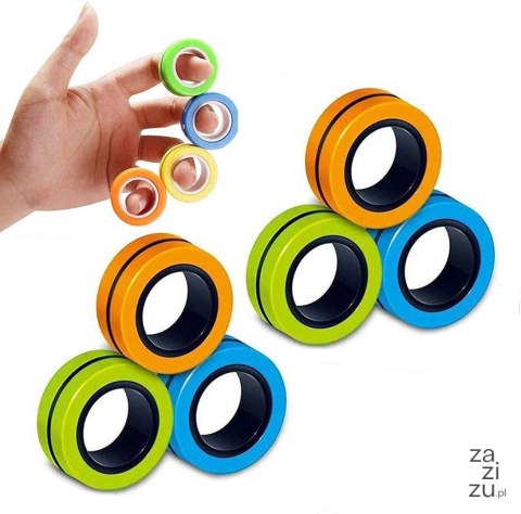 Pierścienie magnetyczne odstresowujące FIDGET SPINNER Pierścienie magnetyczne odstresowujące FIDGET SPINNER
