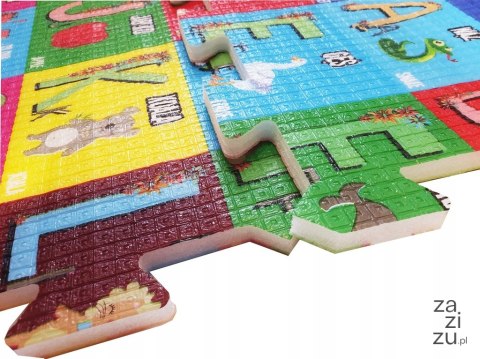 Puzzle piankowe 60x60cm x grubość 1cm XXL 6 arkuszy Puzzle piankowe 60x60cm x grubość 1cm XXL 6 arkuszy