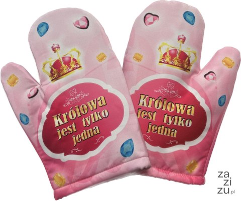 Rękawica kuchenna Królowa jest tylko jedna Rękawica kuchenna Królowa jest tylko jedna
