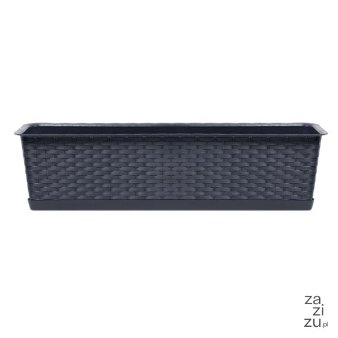 Skrzynka balkonowa RATOLLA SET 40cm antracyt