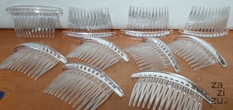 Spinka.grzebyk 10szt PRZEZROCZYSTA Spinka.grzebyk 10szt PRZEZROCZYSTA