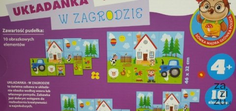 Układanka 10el W ZAGRODZIE Układanka 10el W ZAGRODZIE