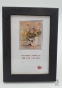 Fotoramka drewniana 10x15 CZARNA