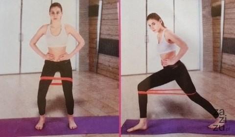 Gumy do ćwiczeń taśmy oporowe 5szt Gumy do ćwiczeń taśmy oporowe 5szt