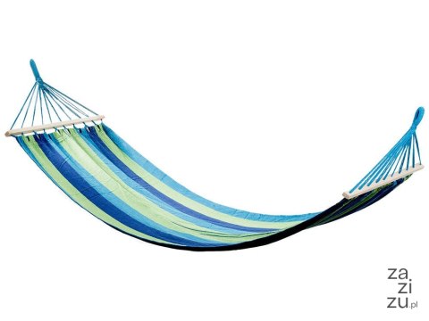 Hamak Ogrodowy Wiszący Ze Stelażem 200x80 cm niebieski 1284_NG Hamak Ogrodowy Wiszący Ze Stelażem 200x80 cm niebieski 1284_NG